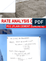 rate analysis of pcc