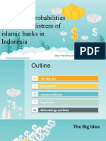 Measuring Probabilities of Financial Distress of Islamic Banks in Indonesia