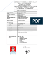 Biodata Mahasiswa Baru