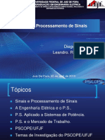 Introdução Ao Processamento de Sinais PSCOPE