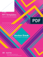 Abstract Stripes Lines PowerPoint Templates