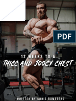 Thicc and Joocy Chest Ebook - Chris Bumstead