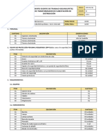 Procedimiento Escrito de Trabajo Seguro