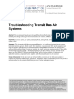 Troubleshooting Transit Bus Air Systems: Recommended Practice