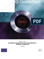 cleaning validation guideline by EHEDG