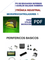Periféricos utilizados con Microcontroladores