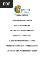 ENSAYO Currículo