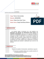 Guía de sensores electrónicos: tipos y aplicaciones