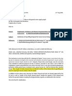 2021 - 08 - 11 Submission of Gap Filling Proposal For Coarse Screen Fixing at Channel R0