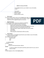 Medico-Legal System - Definition of Inquest - Types of Inquest