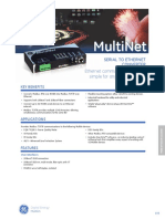Multinet: Ethernet Communications Made Simple For Any Ge Multilin Ied