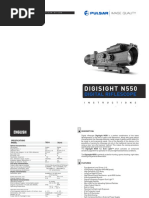 Digisight N550A Digital NV Riflescope Manual1-8