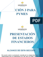 Sección 3 para Pymes - Presentación de Los E.F.