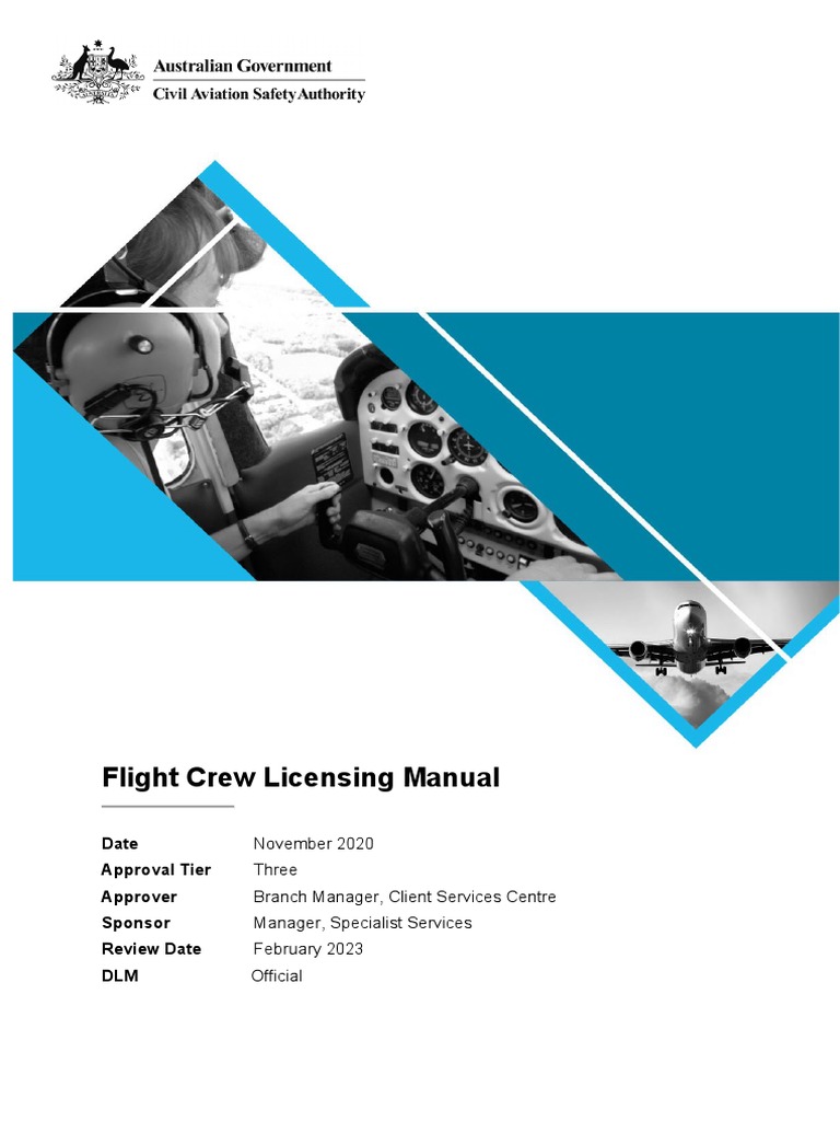 Flight Crew Licensing Manual PDF Aeronautics Vehicle Operation