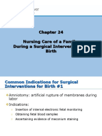 Nursing Care of A Family During A Surgical Intervention For Birth Nursing Care of A Family During A Surgical Intervention For Birth