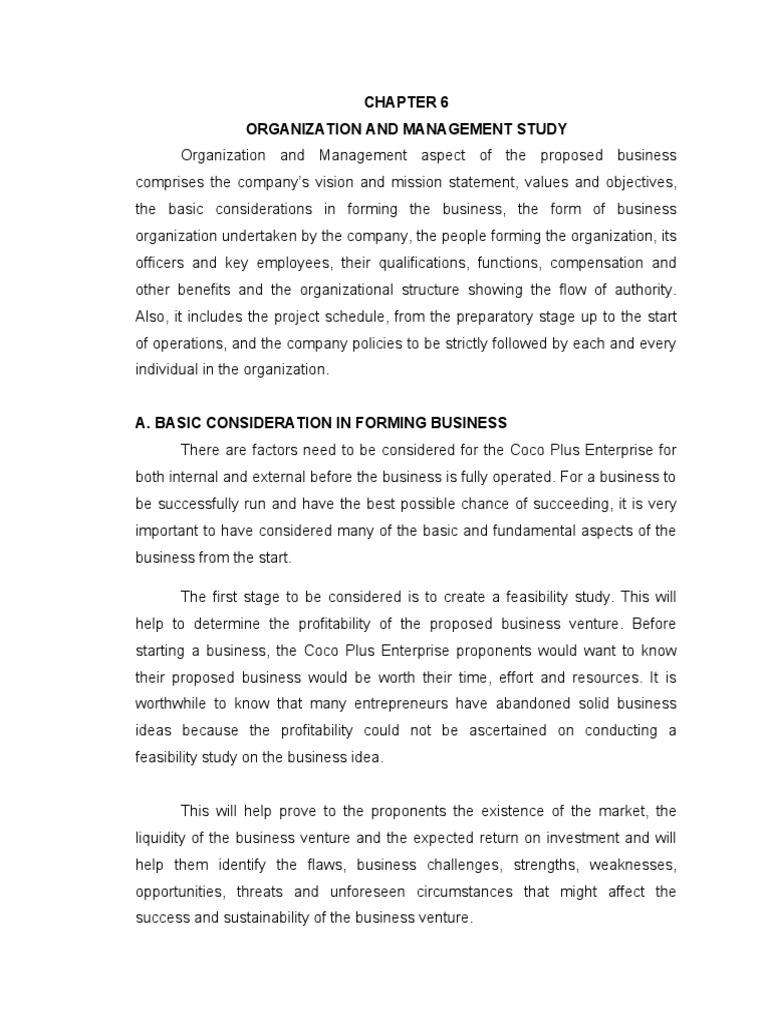 Chapter 6 - Organizational Study | PDF | Employment | Overtime