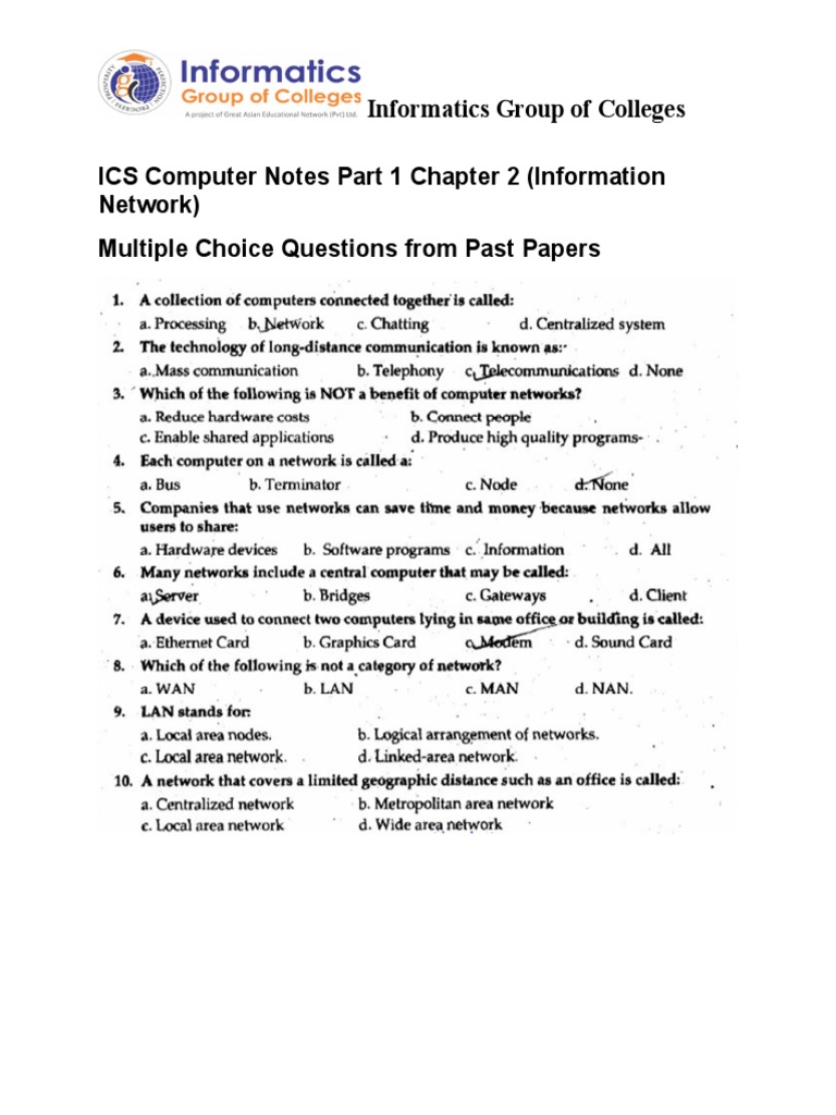 Computer Chapter 2 MCQs | PDF