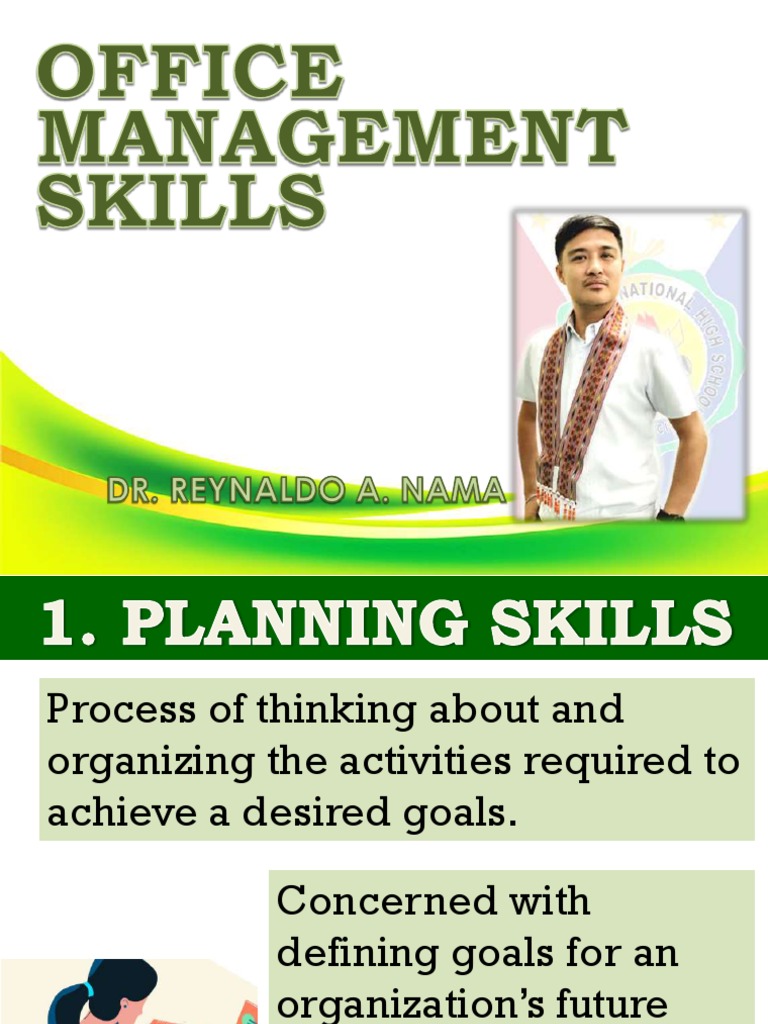 Office Management Skills PDF Communication Leadership