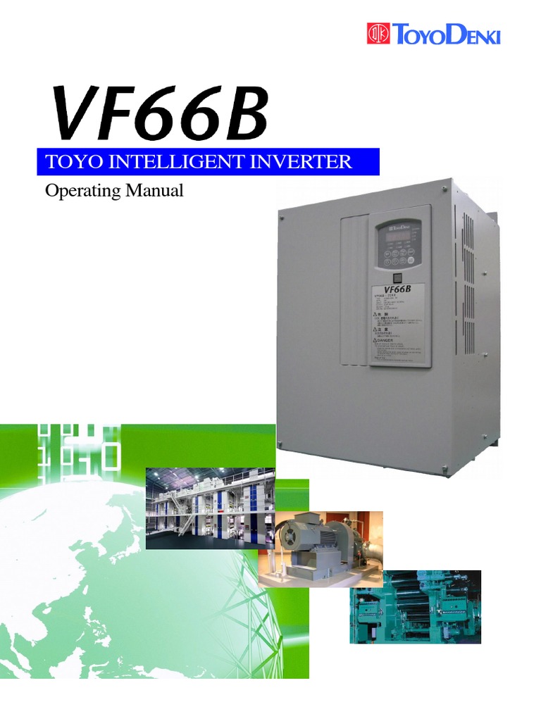 Toyo Intelligent Inverter: Operating Manual | PDF | Electric Motor 