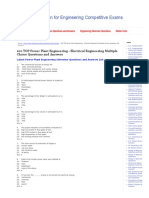 16 100 Top Power Plant Engineering Electrical Engineering Multiple Choice Questions and Answers Mcqs Preparation For Engineering Competitive Exams