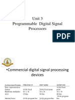 Unit 3 Programmable Digital Signal Processors