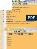 Ms Access Notes