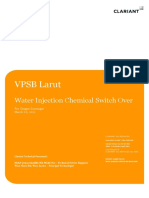 VPSB - Larut - Water Injection (Oxygen Scavenger Switch Over) - March 2021