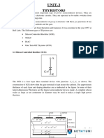 Electrical-Engineering Engineering Power-Electronics Thyristors Notes