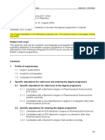 MSC Pharmacy Appendix