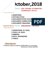 9-Lecture 9 Word+excel 29 10 2018