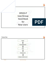 Speed-P User/Group Hand Book For New Users