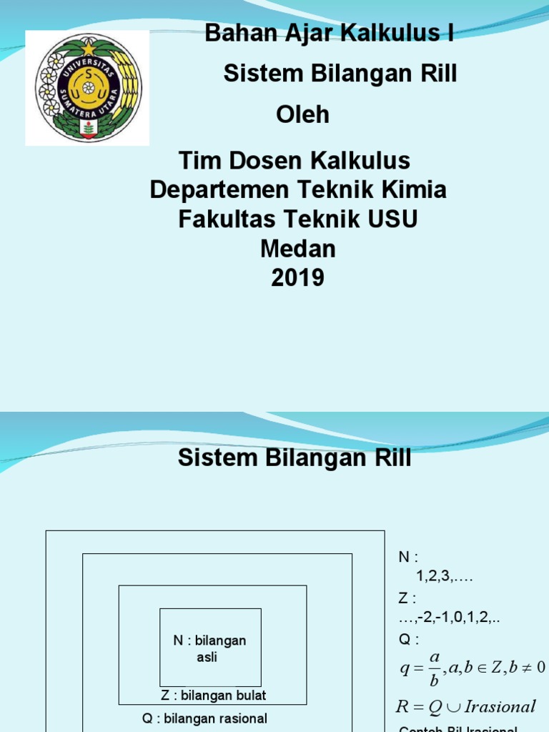 Sistem Bilangan Riil | PDF