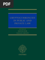 David Fox, Sarah Green (2019) - Cryptocurrencies in Public and Private Law