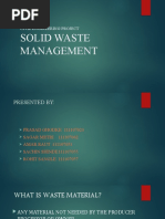 Solid Waste Management: Civil Engineering Project