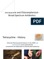 Tetracycline and Chloramphenicol - Broad Spectrum Antibiotics