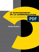 Le Renversement de La Communication Vers