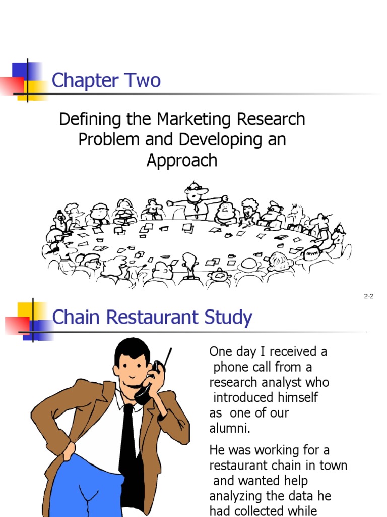CH 2. Defining The Marketing Research Problem and Developing An ...