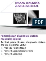 Pemeriksaan Diagnosis Sistem Muskuloskeletal