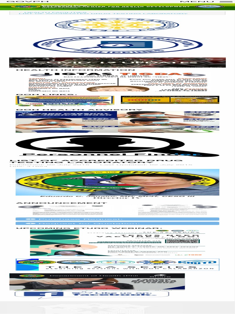 List of Accredited Drug Testing Laboratory PDF