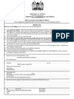 76 - PSC - Application Form For Public Service Commission Jobs