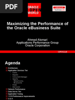 Maximizing The Performance of The Oracle Ebusiness Suite