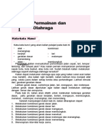 1. Materi Penjas Bab 1 Permainan Dan Olahraga