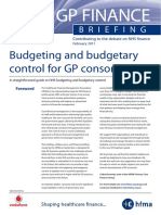 Budgeting Control Case Study PDF