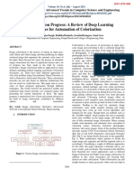 Image Colorization Progress: A Review of Deep Learning Techniques For Automation of Colorization