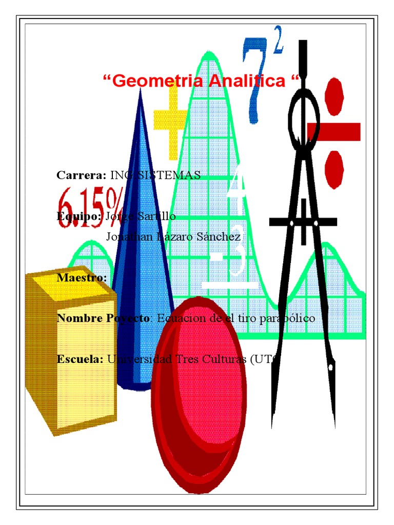 Geometria Analitica PDF Conceptos matemáticos Geometría del plano