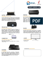 Paket Lenovo + Aio: Laptop Printer