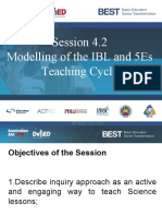 Session 4.2 Modelling of The IBL and 5es Teaching Cycle