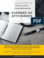 Planner Mês de Março Pior Ano Da Minha Vida