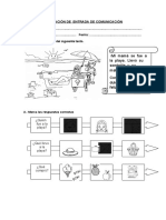 EVALUACIÓN DE  ENTRADA DE COMUNICACIÓN