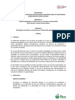 Estrategias vivenciales y virtuales para la educación situada